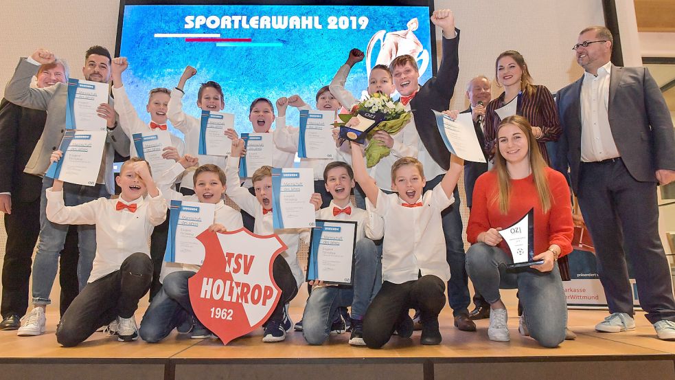 Nachfolger gesucht: Eine große Ehrung wie bei der Sportlerwahl 2019 kann es auch in diesem Jahr leider nicht geben. Großartige sportliche Leistungen wurden aber auch im vergangenen Jahr in Ostfriesland gezeigt. Archivfoto: Ortgies