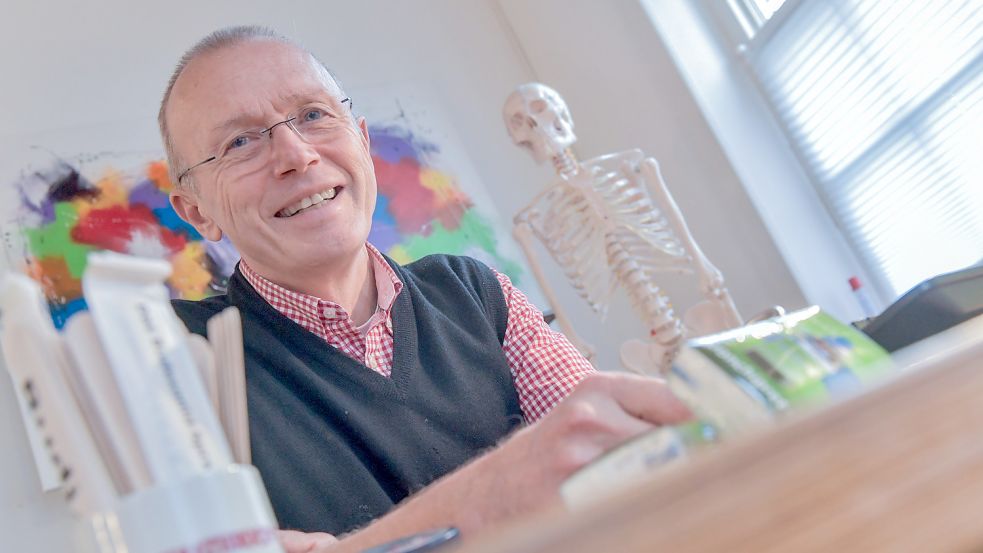 Dr. Lukas Bockelmann ist Vorsitzender des Ärztevereins Aurich. Foto: Archiv/Ortgies