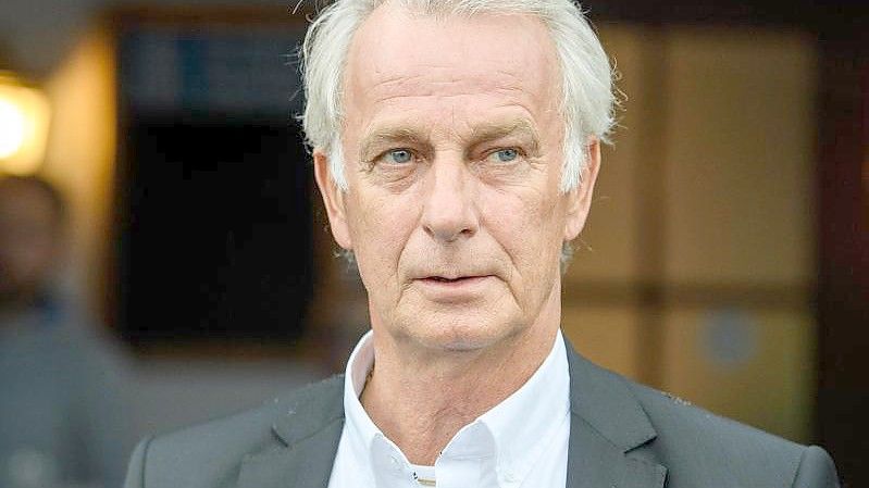 Der Vizepräsident des Fußball-Bundesligisten Borussia Mönchengladbach: Rainer Bonhof. Foto: picture alliance / Matthias Balk/dpa