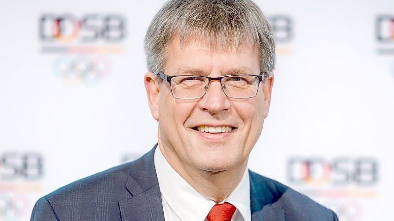 Thomas Weikert ist der Präsident des Deutschen Olympischen Sportbundes. Foto: Michael Reichel/PA/DOSB/dpa