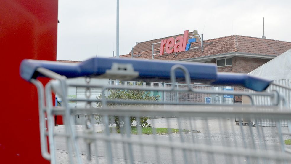 Der Real-Markt in Norden ist bald Geschichte. Archivfoto: Hillebrand