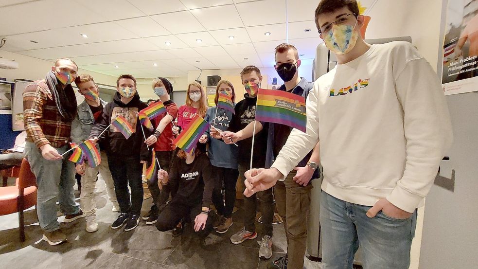 In Emden finden sich immer mittwochs queere Jugendliche zusammen. Die Nachfrage nach dem Angebot im Life-Point ist groß. Foto: Hanssen