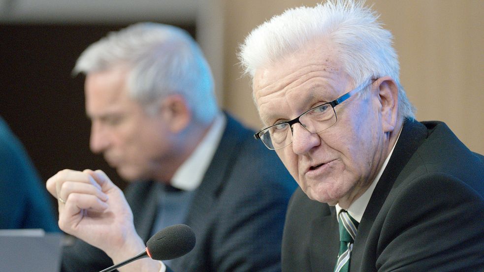 Winfried Kretschmann ist mit der Corona-Politik der Ampel-Regierung nicht zufrieden. Foto: dpa