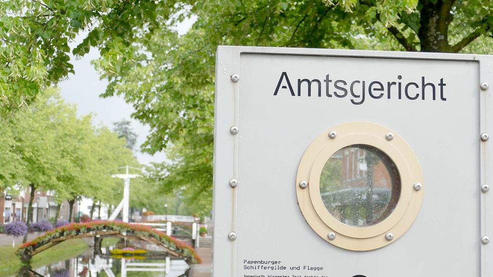 Vor dem Amtsgericht in Papenburg wurde der Fall verhandelt. Archivfoto: Wieking