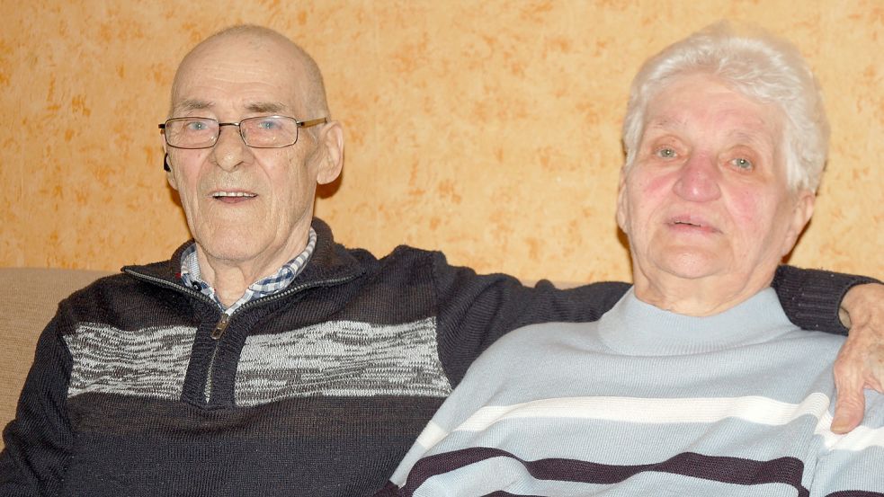 Klaus-Dieter und Gertrude Weniger blicken an diesem Donnerstag auf 60 gemeinsame Ehejahre zurück. Foto: H. Müller