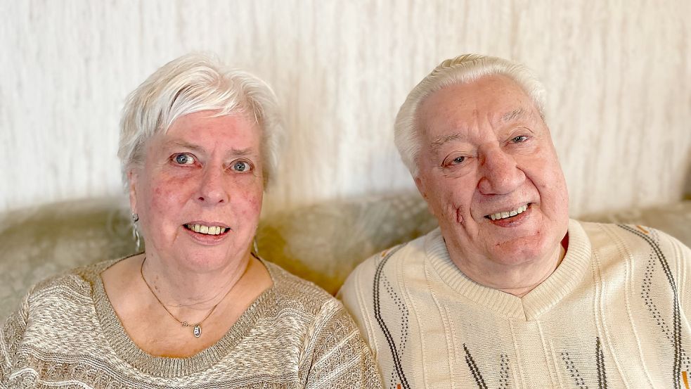 Annita und Friedrich, genannt Fritz, Börchers feiern ihre diamantene Hochzeit. Foto: privat