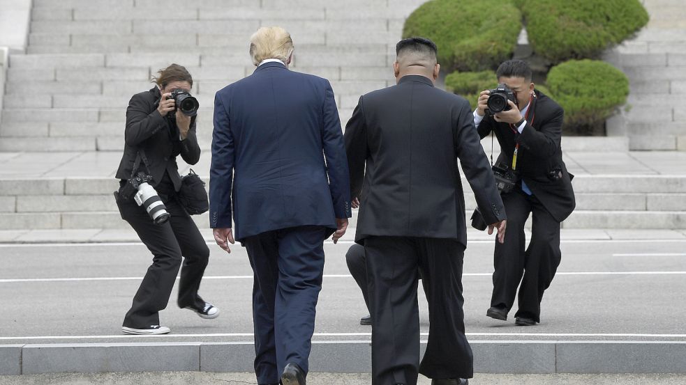 US-Präsident Trump besucht Korea Foto: dpa/AP | Susan Walsh