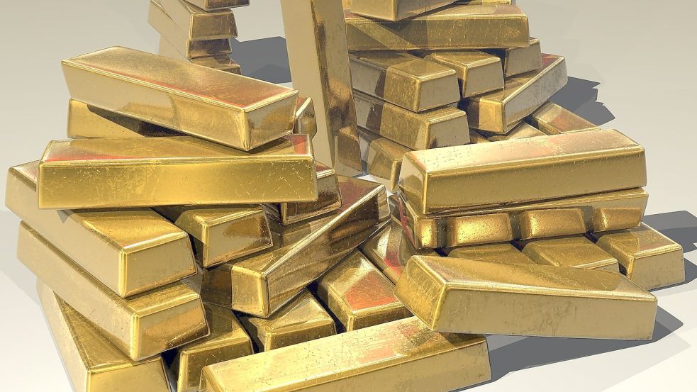 Die Goldbarren, die der Geschädigte bekam, waren nicht echt. Pro Stück sollen sie lediglich drei Euro wert gewesen sein. Symbolfoto: Pixabay