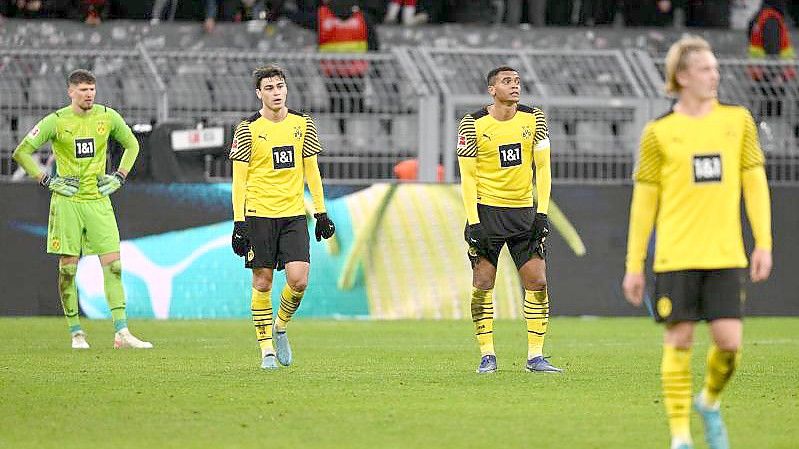 Der BVB ist nach der bitteren 2:5-Niederlage gegen Bayer Leverkusen auf Wiedergutmachung aus. Foto: Bernd Thissen/dpa