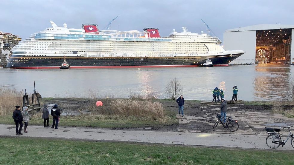 Die „Disney Dream“ ist 341 Meter lang. Foto: Mohr