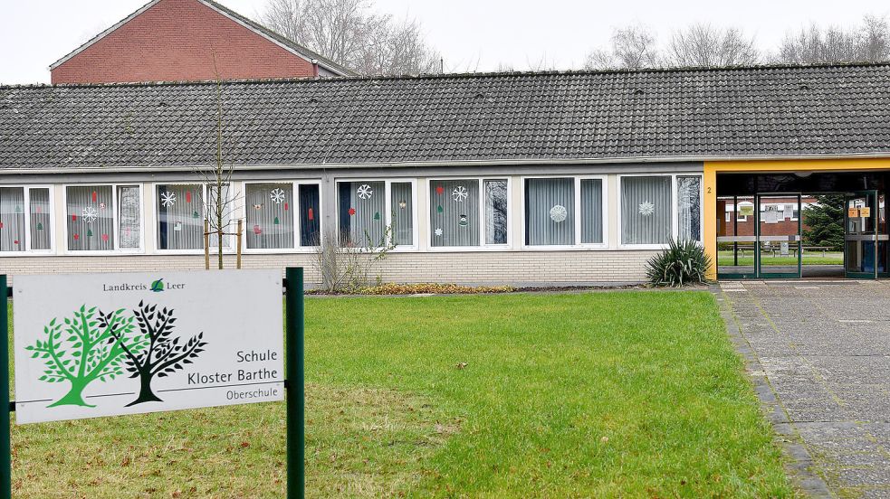 An der Stelle, an der jetzt die Oberschule „Kloster Barthe“ unterrichtet, könnte die neue Feuerwehrzentrale gebaut werden. Foto: Stromann