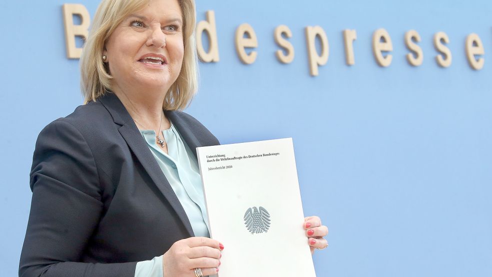 Wehrbeauftragte Eva Högl: Bundeswehr ist für Landesverteidigung schlecht gerüstet Foto: dpa