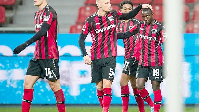 Bayer Leverkusen zeigte sich zuletzt in Torlaune. Foto: Marius Becker/dpa