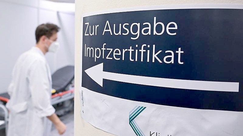 Corona-Impfungen in Stuttgart. Foto: Bernd Weißbrod/dpa