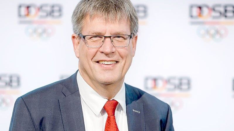 Thomas Weikert ist der Präsident des Deutschen Olympischen Sportbundes. Foto: Michael Reichel/PA/DOSB/dpa