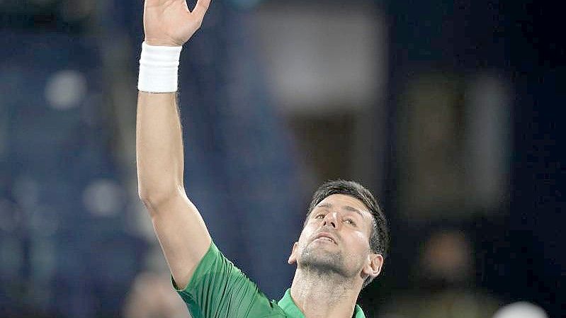 Novak Djokovic will gerne in Indian Wells starten. Foto: Kamran Jebreili/AP/dpa