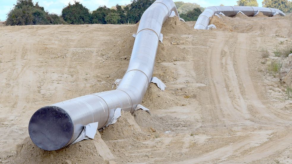 Gas-Pipeline in Brandenburg: Bleibt die Versorgung trotz des eskalierenden Konflikts zwischen Russland und der Ukraine sicher? Foto: R3169 Winfried Rothermel via www.imago-images.de