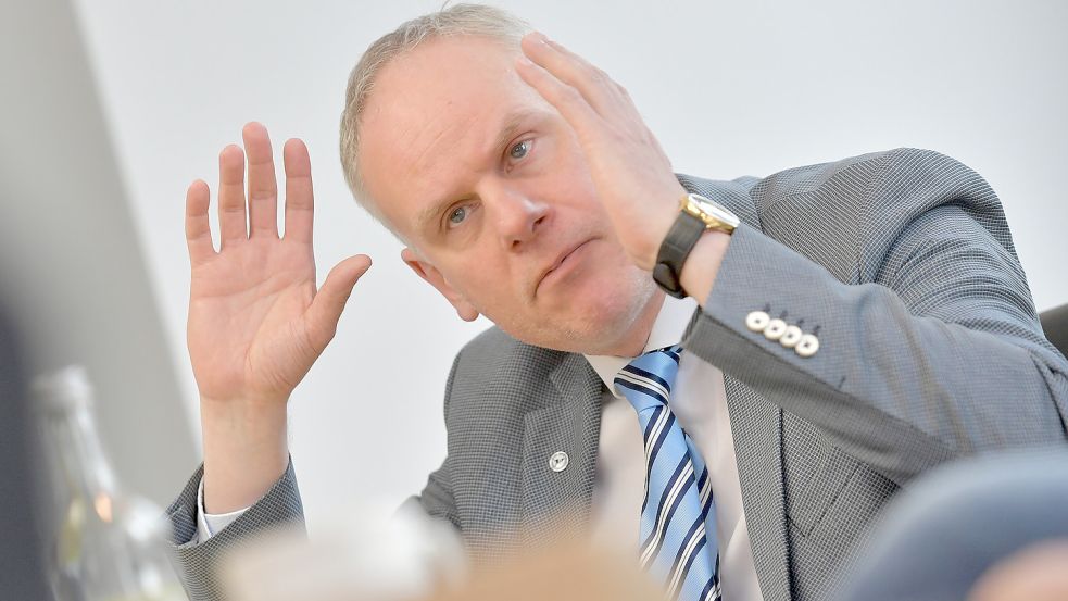 „Extrem hoher Stellenwert“: Der Erste Kreisrat Dr. Frank Puchert erklärt, wieso der Landkreis die Kitas übernehmen will. Foto: Archiv/Ortgies