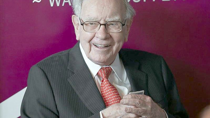 Berkshire Hathaway-Chef Warren Buffett im Frühling 2019. Foto: Nati Harnik/AP/dpa