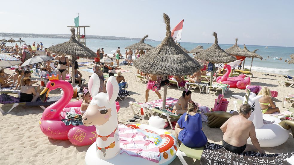 Mallorca rechnet zu Ostern und im Sommer mit einer Rekord-Urlauberzahl. Foto: dpa/Clara Margais