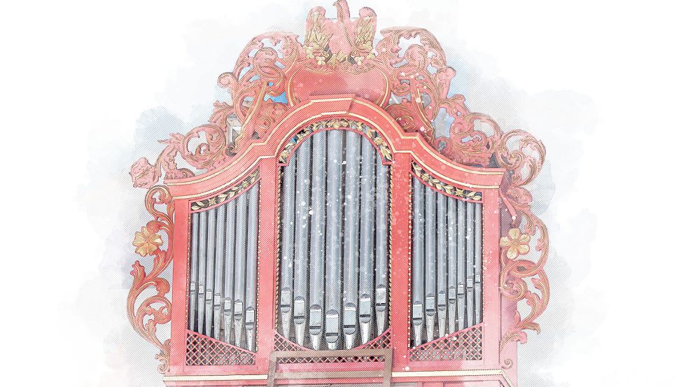 Mit ihrer flachen Front hat das Instrument etwas von einer Hausorgel.