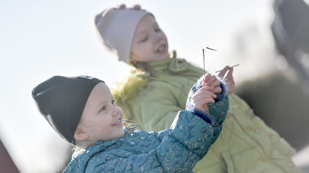 Dank der vielen Spenden konnte beispielsweise den Kindern der Familie Abramov geholfen werden. Archivfoto: Ortgies