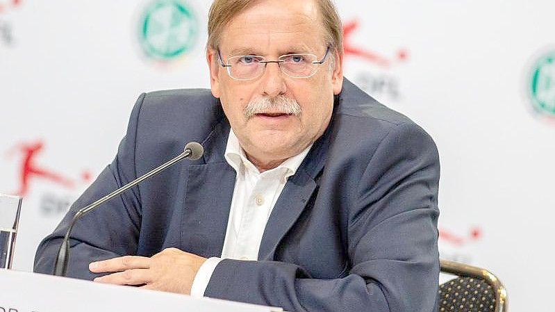 Rainer Koch ist der Interimspräsident des DFB. Foto: Andreas Gora/dpa