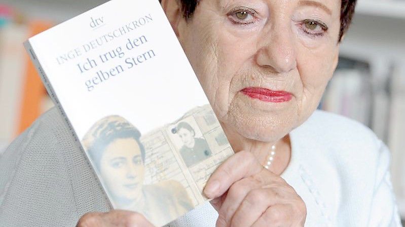 Die Schriftstellerin und Holocaust-Überlebende Inge Deutschkron ist tot. Foto: Britta Pedersen/dpa-Zentralbild/dpa