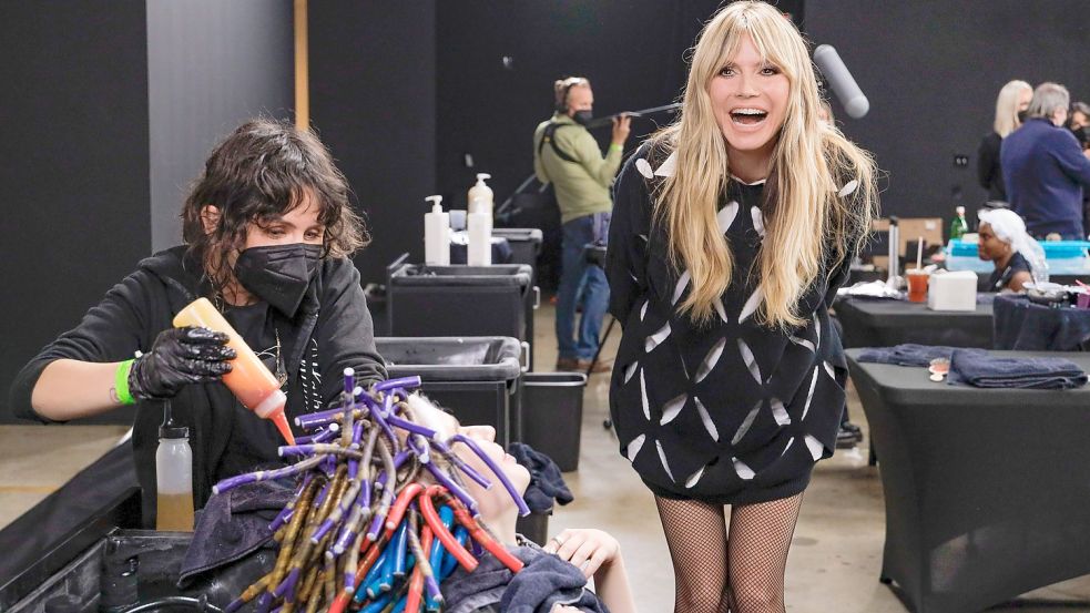 Heidi Klum freut sich wie jedes Jahr auf das große Umstyling bei „Germany’s Next Topmodel“. Foto: ProSieben/Richard Hübner