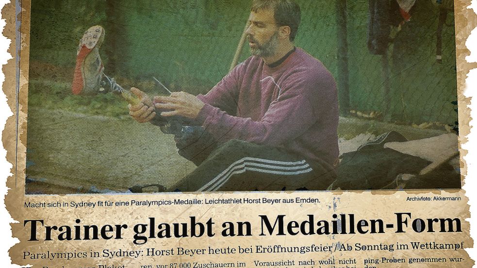 So berichtete unser Zeitungsverlag im Jahr 2000 über die Paralympics in Sydney. Foto: Archiv