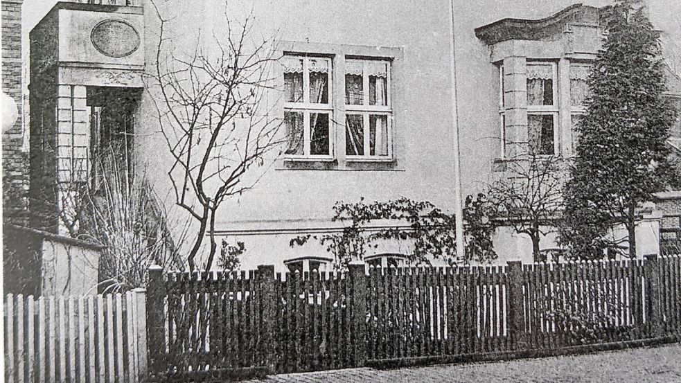 Das Erdgeschoss der Stadtvilla, in der die Familie Nübel lebte. Sie wurde im Zweiten Weltkrieg durch Bomben zerstört. Foto: Privatarchiv Christa Andresen