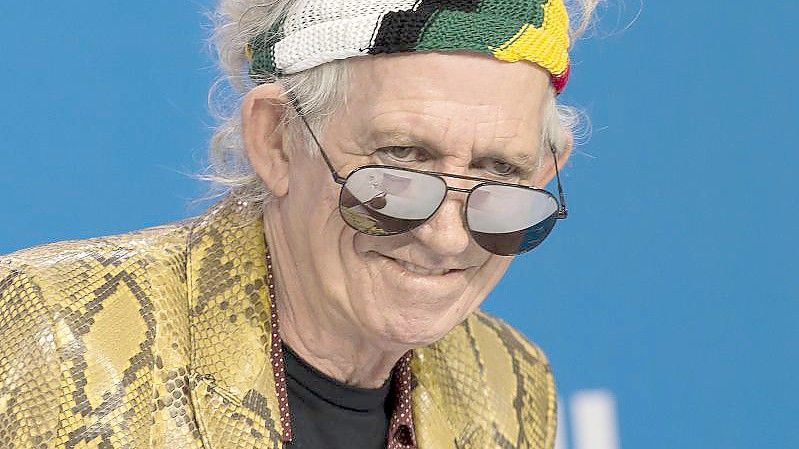 Keith Richards geht mit den Rolling Stones im Sommer auf Tour. Foto: Warren Toda/EPA/dpa