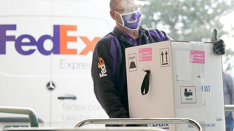 Fedex profitiert vom Online-Bestellboom. Foto: David Zalubowski/AP/dpa
