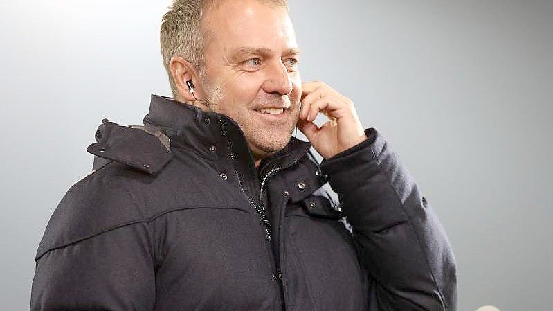 Der Bundestrainer Hansi Flick hat den Kader für die anstehenden Spiele des DFB-Teams bekanntgegeben. Foto: Christian Charisius/dpa