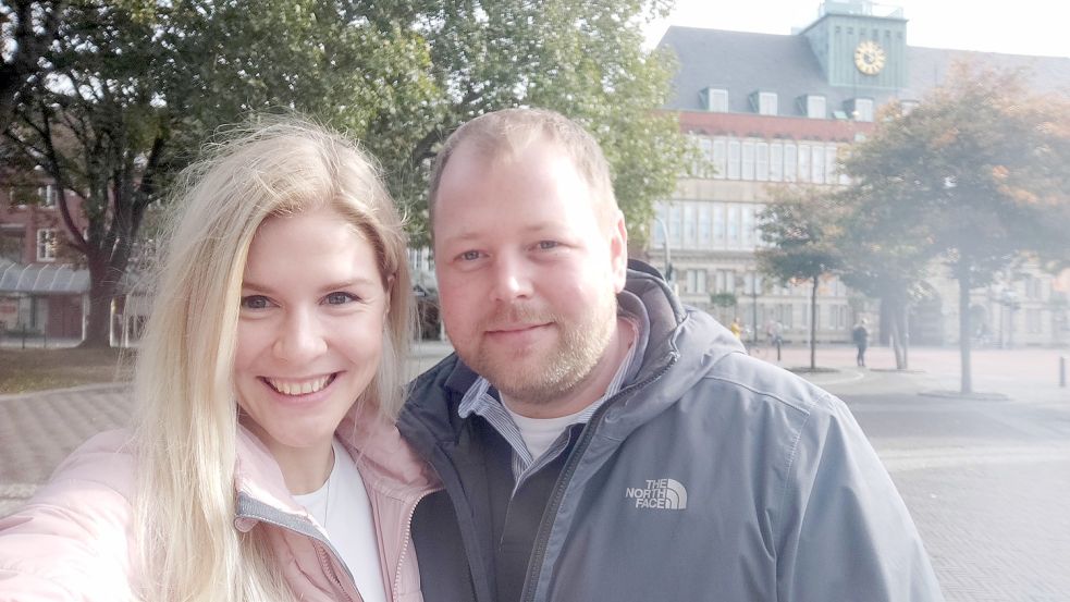 Sie sind das beste Beispiel dafür, dass länderübergreifende Projekte Positives hervorbringen: Maria Reznikova aus Archangelsk und Stephan Oelrichs aus Emden wollen im Sommer heiraten. Fotos: Privat