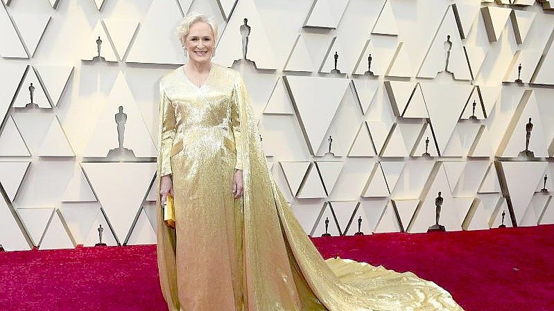 Glamour pur: Glenn Close bei den 91. Academy Awards 2019 auf dem roten Teppich. Foto: Jordan Strauss/Invision/AP/dpa