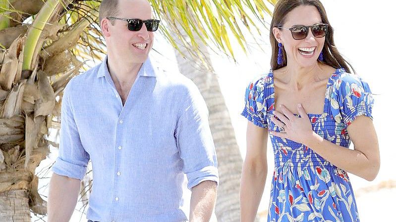 Prinz William und Herzogin Kate beim „Festival of Garifuna Culture“. Foto: Chris Jackson/PA Wire/dpa