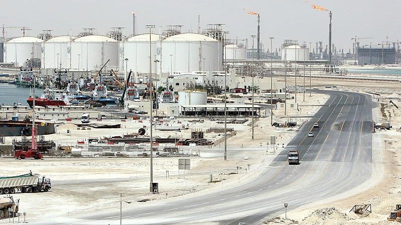 Gasanlagen bei Doha in Katar (Archivbild). Foto: Tim Brakemeier/dpa