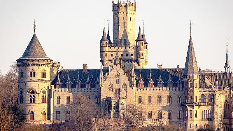 Das Schloss Marienburg bei Hannover. Foto: Moritz Frankenberg/dpa