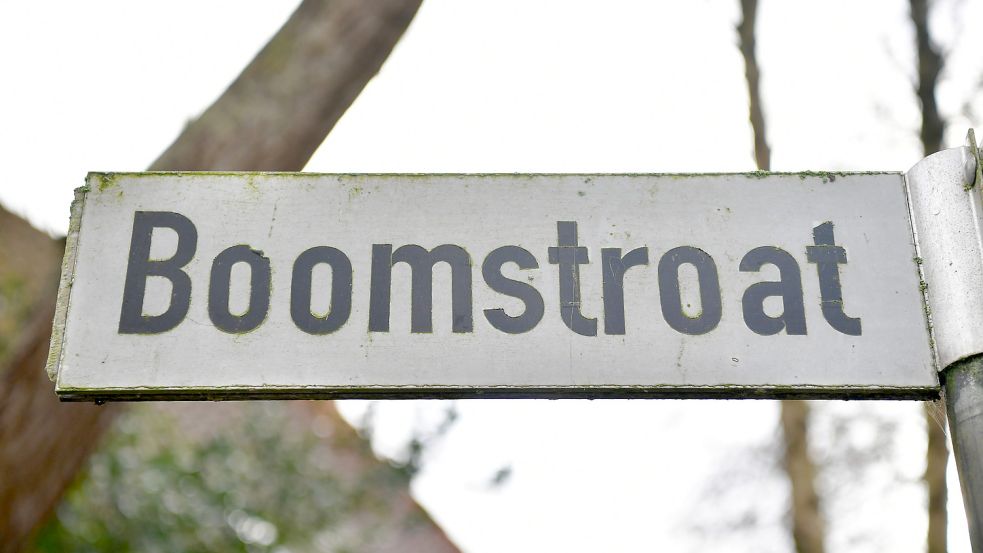 Die Boomstroat liegt am südlichen Ende von Greetsiel. Foto: Wagenaar