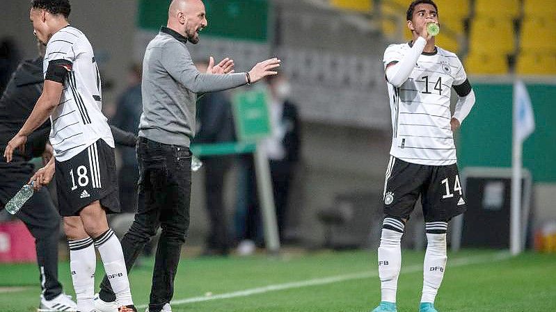 Reist mit Deutschlands U21 nach Israel: Antonio Di Salvo (M). Foto: Fabian Strauch/dpa