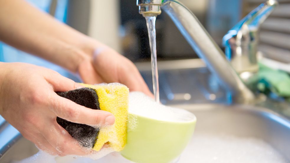 Schwämme gibt es in verschiedenen Farben - aber besonders häufig in Gelb. Foto: dpa/ Inga Kjer