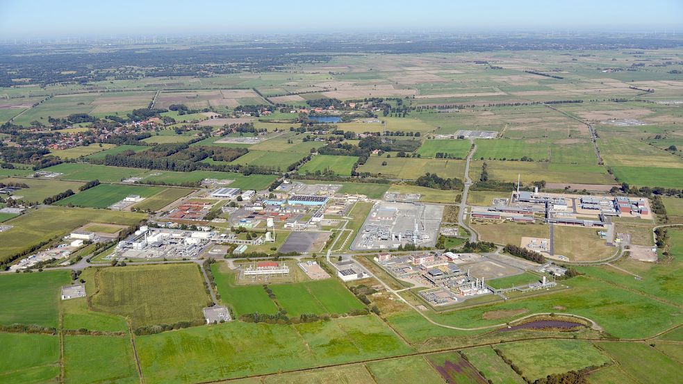 Die Kavernenanlage in Etzel. Die riesigen Hohlräume befinden sich etwa einem Kilometer unter der Erde. Foto: Storag Etzel