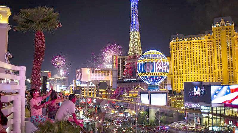 Die Formel 1 kommt 2023 nach Las Vegas. Foto: Chase Stevens/Las Vegas Review-Journal/AP/dpa