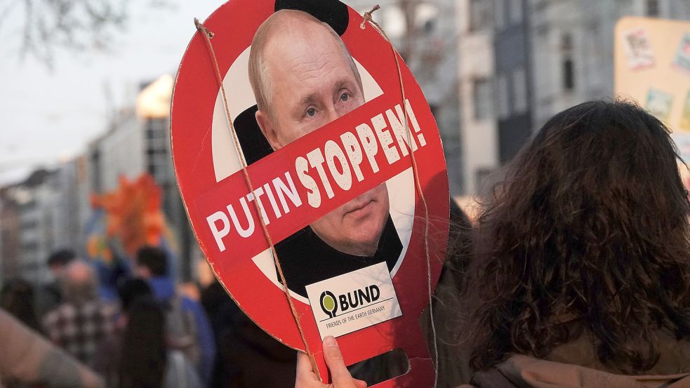 Ukraine-Krieg: Der Ex-Nato-Offizier Ulrich Scholz sagt: „Putin ist nicht ein Böser, der die Welt überfallen will“ Foto: dpa
