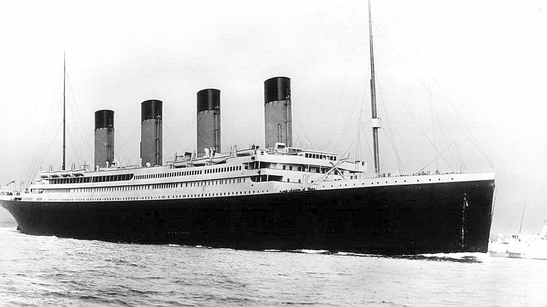 Am 14. April 1912, nur vier Tage nach dem die „Titanic“ in See gestochen war, kollidierte das Schiff mit einem Eisberg und sank. Foto: EPA/dpa