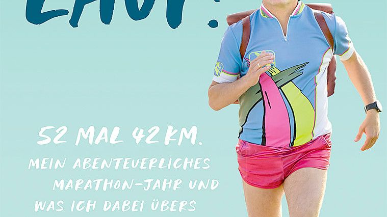 Wigald Bonings Erlebnisbericht über das Marathon-Jahr Foto: Verlag Gräfe und Unzer