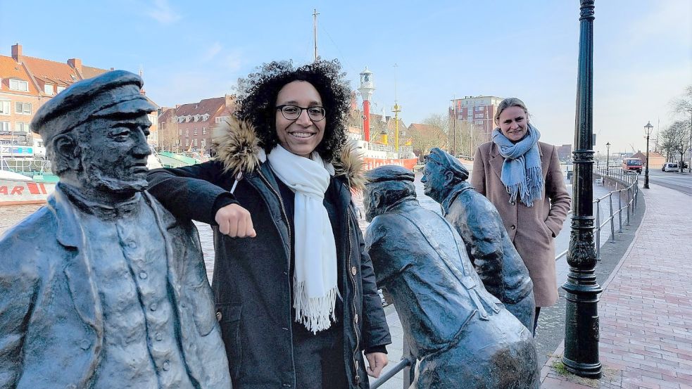 Julia Lüder (vorne) hat Martje Merten als City-Managerin abgelöst.