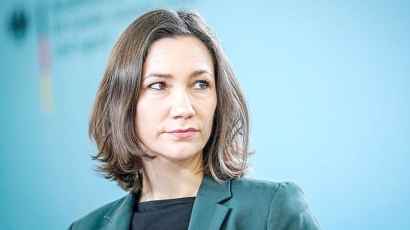 Die Grünen-Politikerin und Bundesfamilienministerin Anne Spiegel. Foto: Kay Nietfeld/dpa