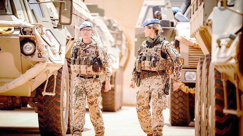 Die Bundeswehr ist in Mali an der UN-Mission Minusma und der EU-Ausbildungsmission EUTM beteiligt. Foto: Kay Nietfeld/dpa